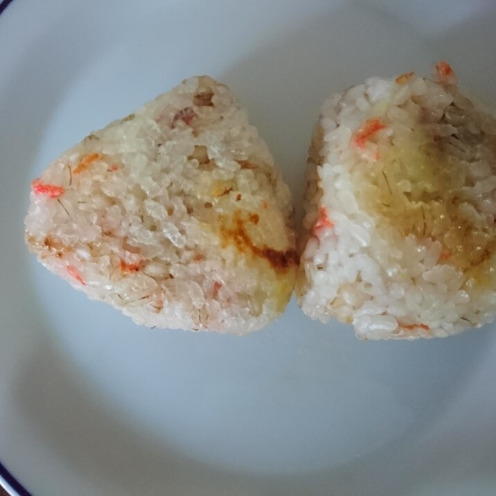 焼おにぎり☆鰹節・天かす・桜えび